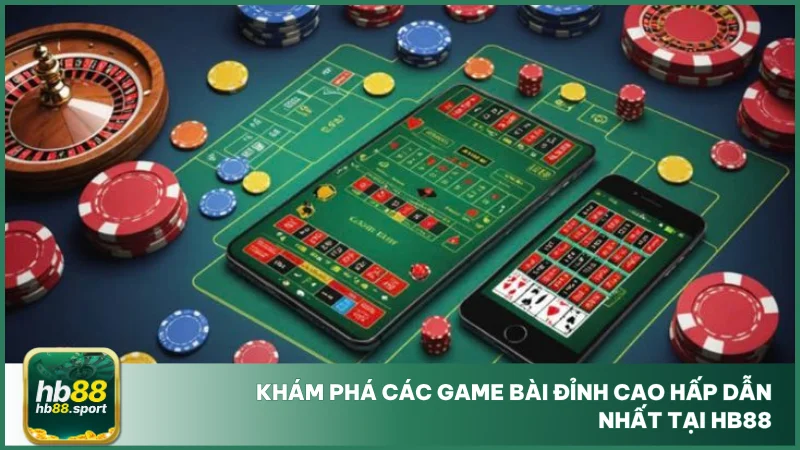 Khám phá các game bài đỉnh cao hấp dẫn nhất tại hb88