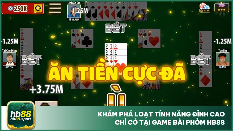 Game Bài Phỏm Hb88 - Trò Chơi Với Tỷ Lệ Thưởng Hàng Đầu 4 Khám phá loạt tính năng đỉnh cao chỉ có tại game bài Phỏm hb88