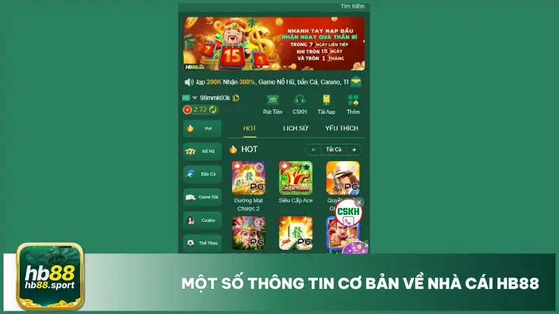 Một số thông tin cơ bản về nhà cái hb88 bạn mới chơi cần nắm rõ