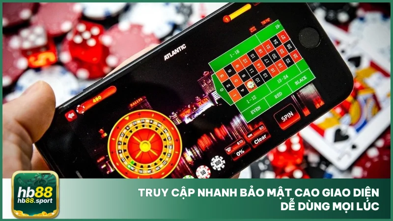 Tải app HB88 1 Truy cập nhanh bảo mật cao giao diện dễ dùng mọi lúc